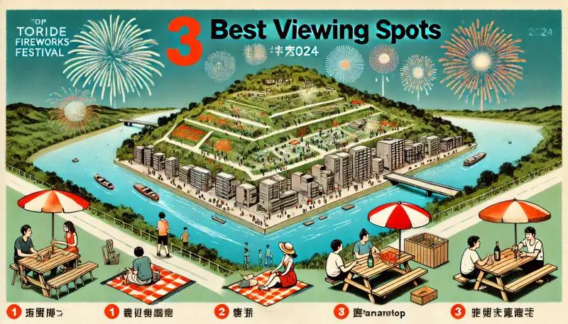 取手花火大会2024の穴場スポットおすすめ3選