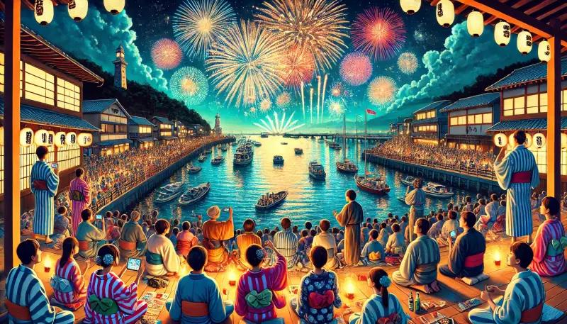 焼津海上花火大会2024の穴場と見える場所について