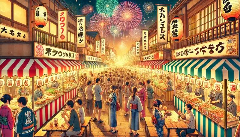 屋台エリアの魅力とおすすめグルメについて