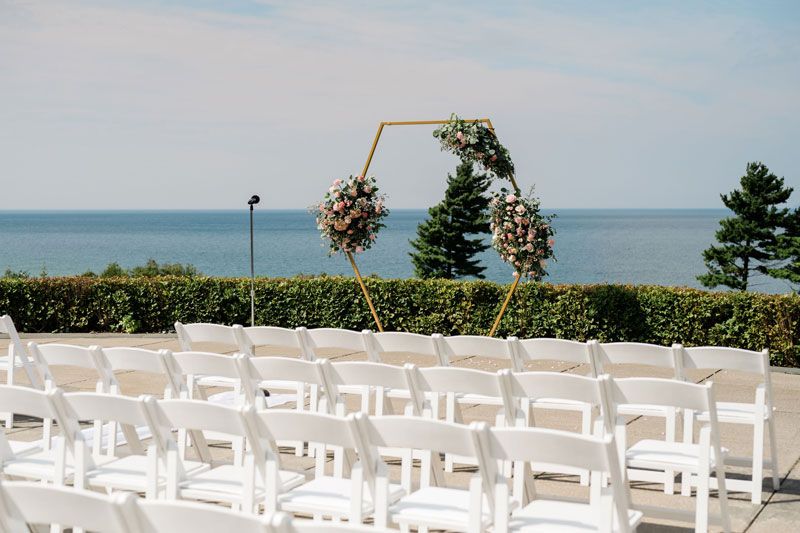 Bay Harbor Golf Club cart pad ceremony