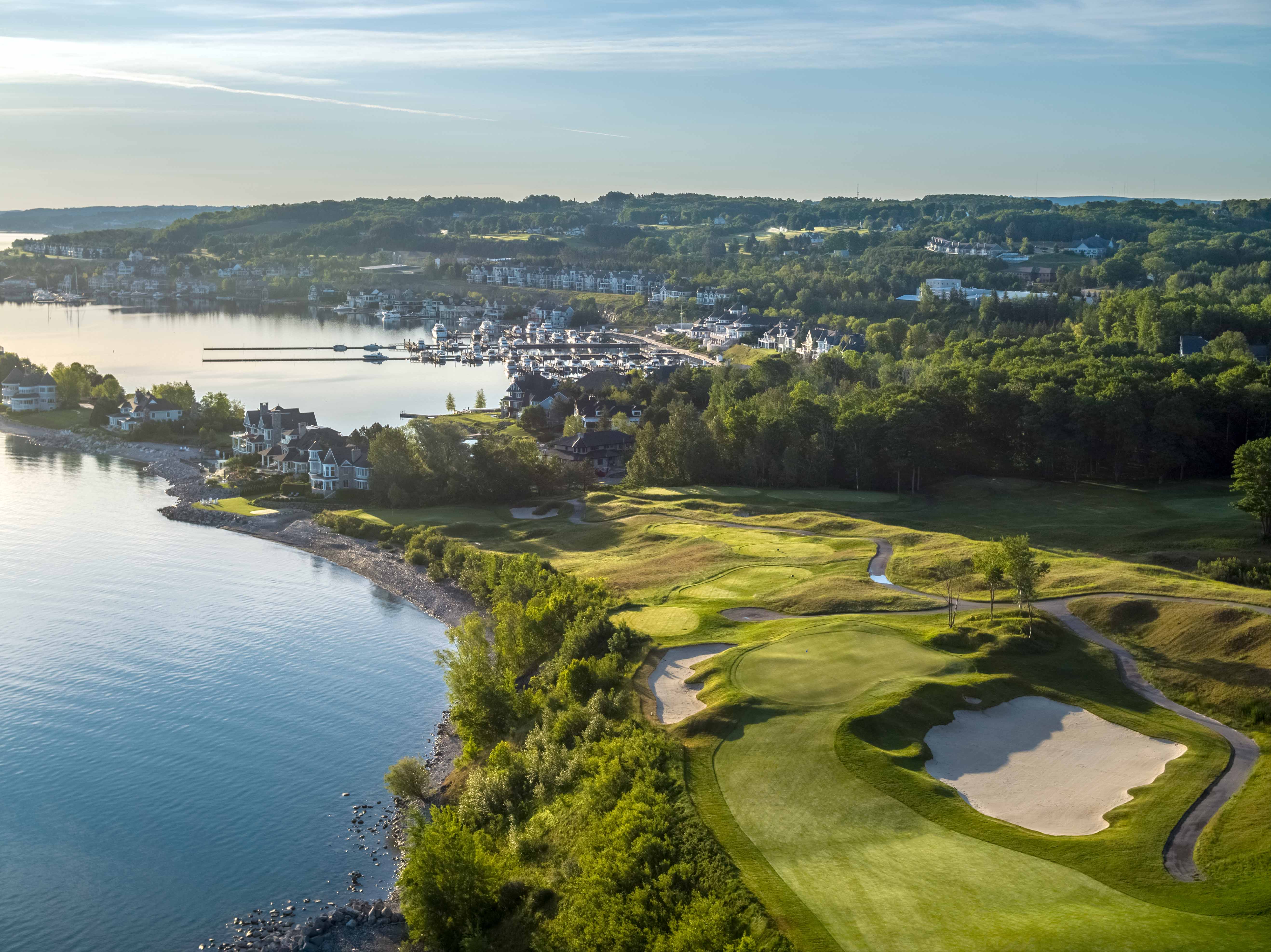 Links 3 with Bay Harbor in background