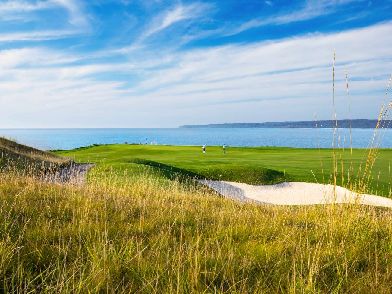 Golfers on Links 7