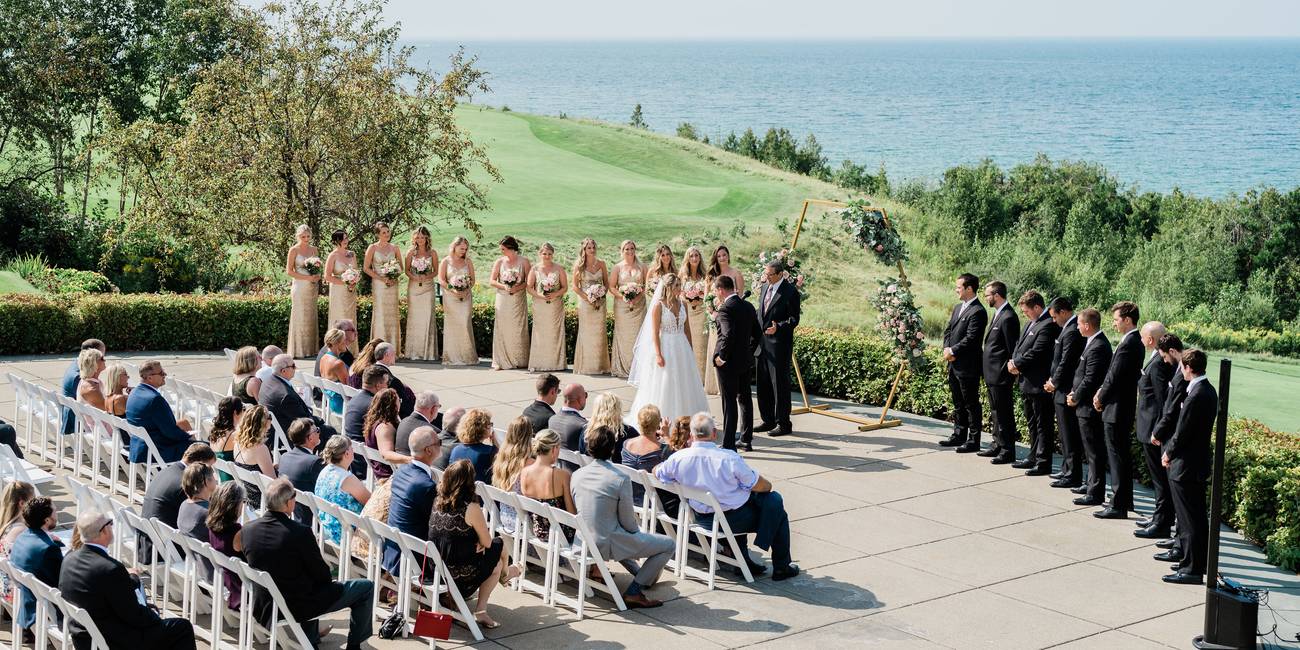 Bay Harbor Golf Club wedding ceremony