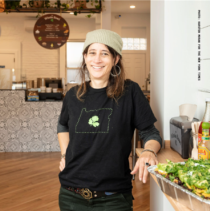 Tali Ovadia, the founder of the Whole Bowl via The New York Times (https://www.nytimes.com/2019/11/18/dining/the-whole-bowl-brooklyn.html)