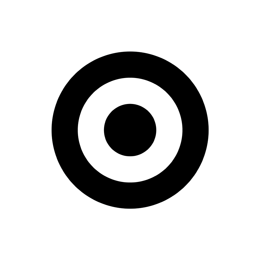Black Target logo 