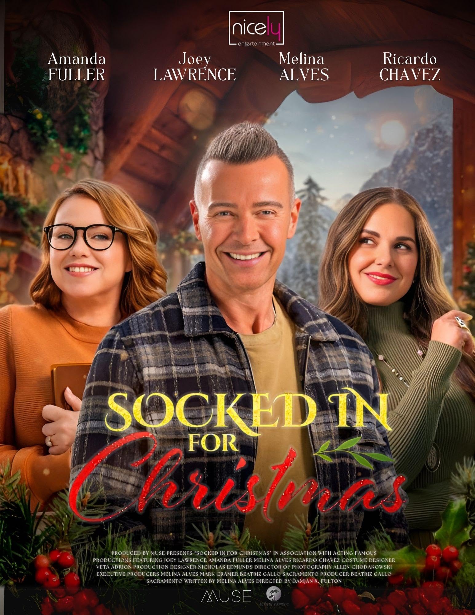 Movie poster for "The Great Christmas Snow-In"