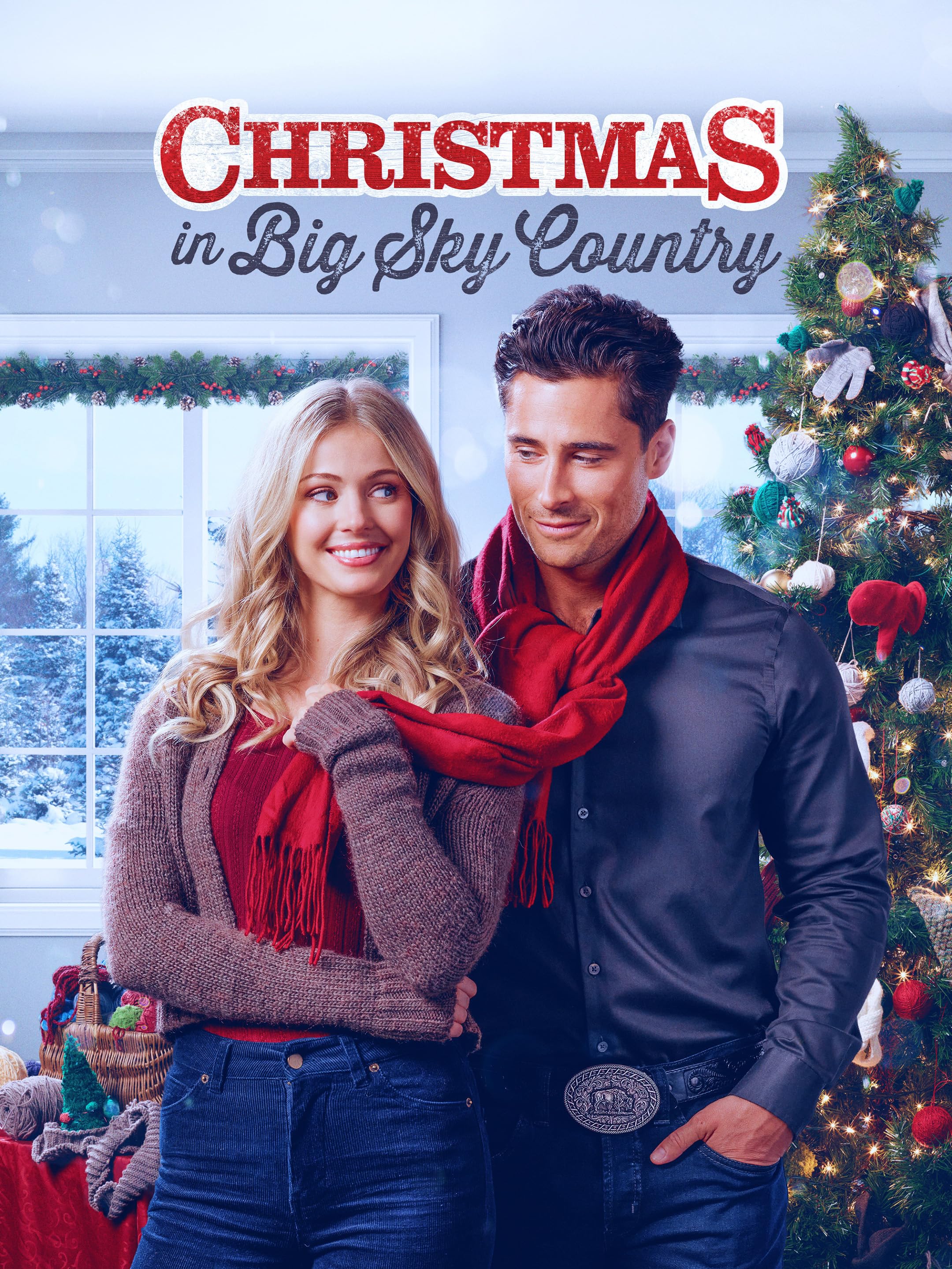 Movie poster for "Christmas in Big Sky Country"