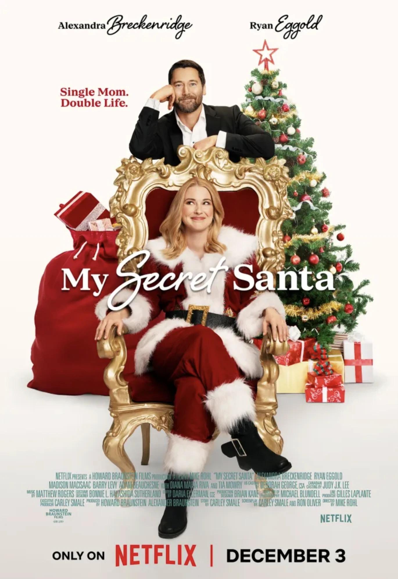 Movie poster for "My Secret Santa"