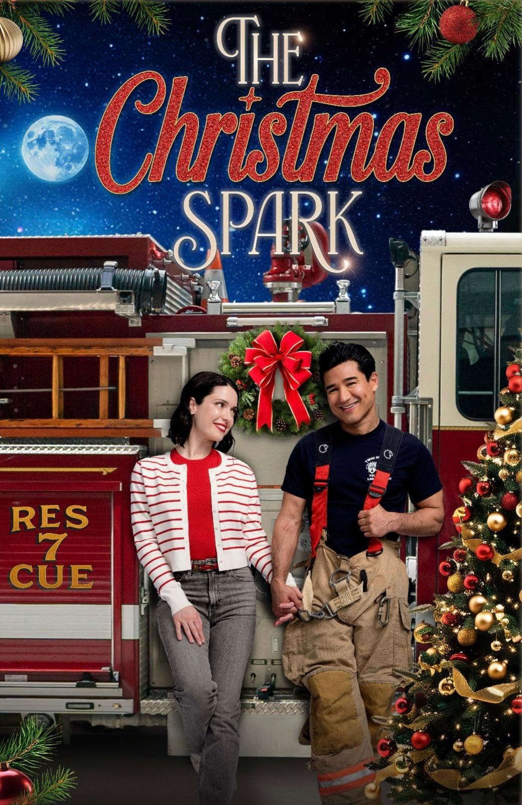 Movie poster for "The Christmas Spark"