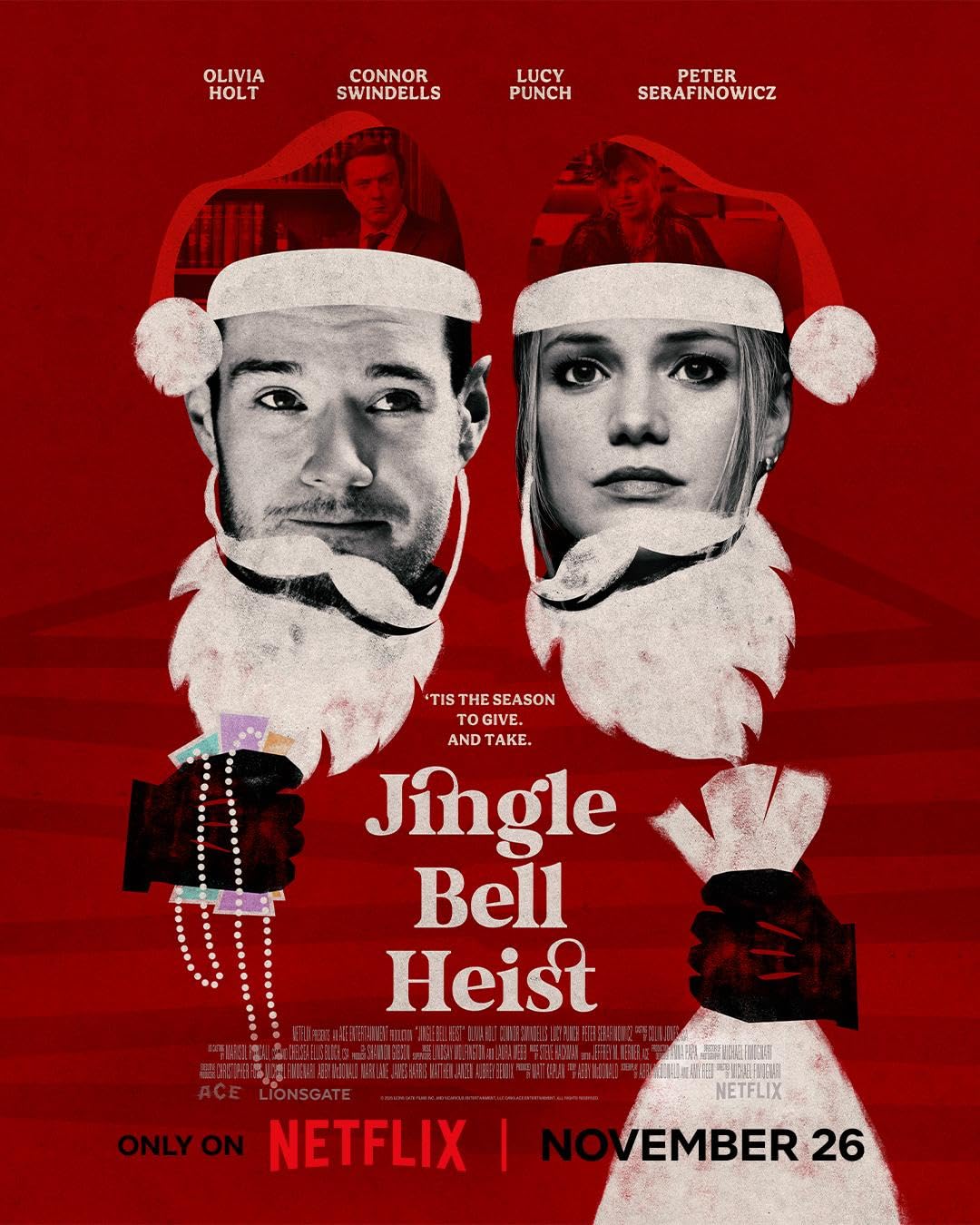 Movie poster for "Jingle Bell Heist"