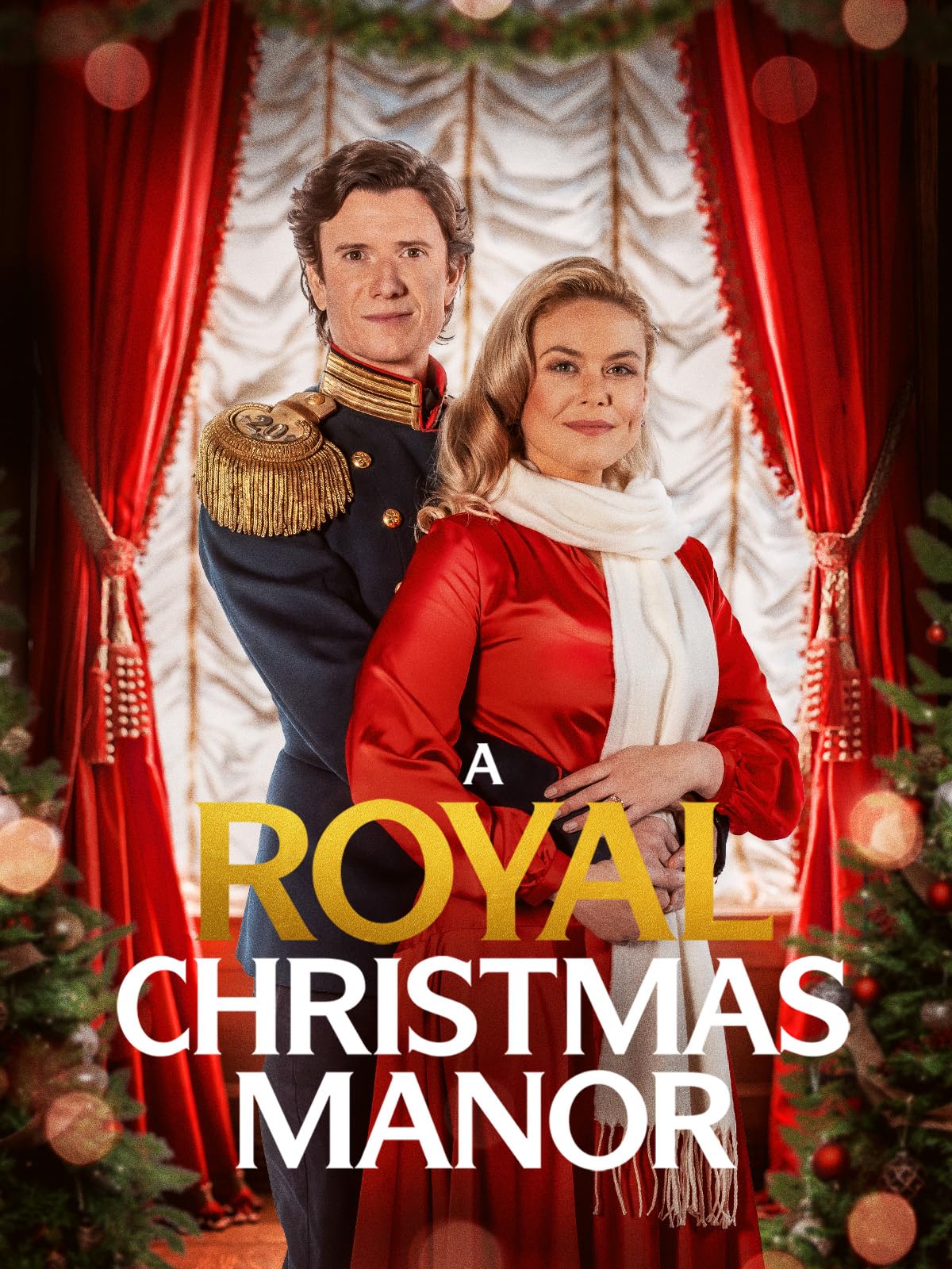 Movie poster for "A Royal Christmas Manor"