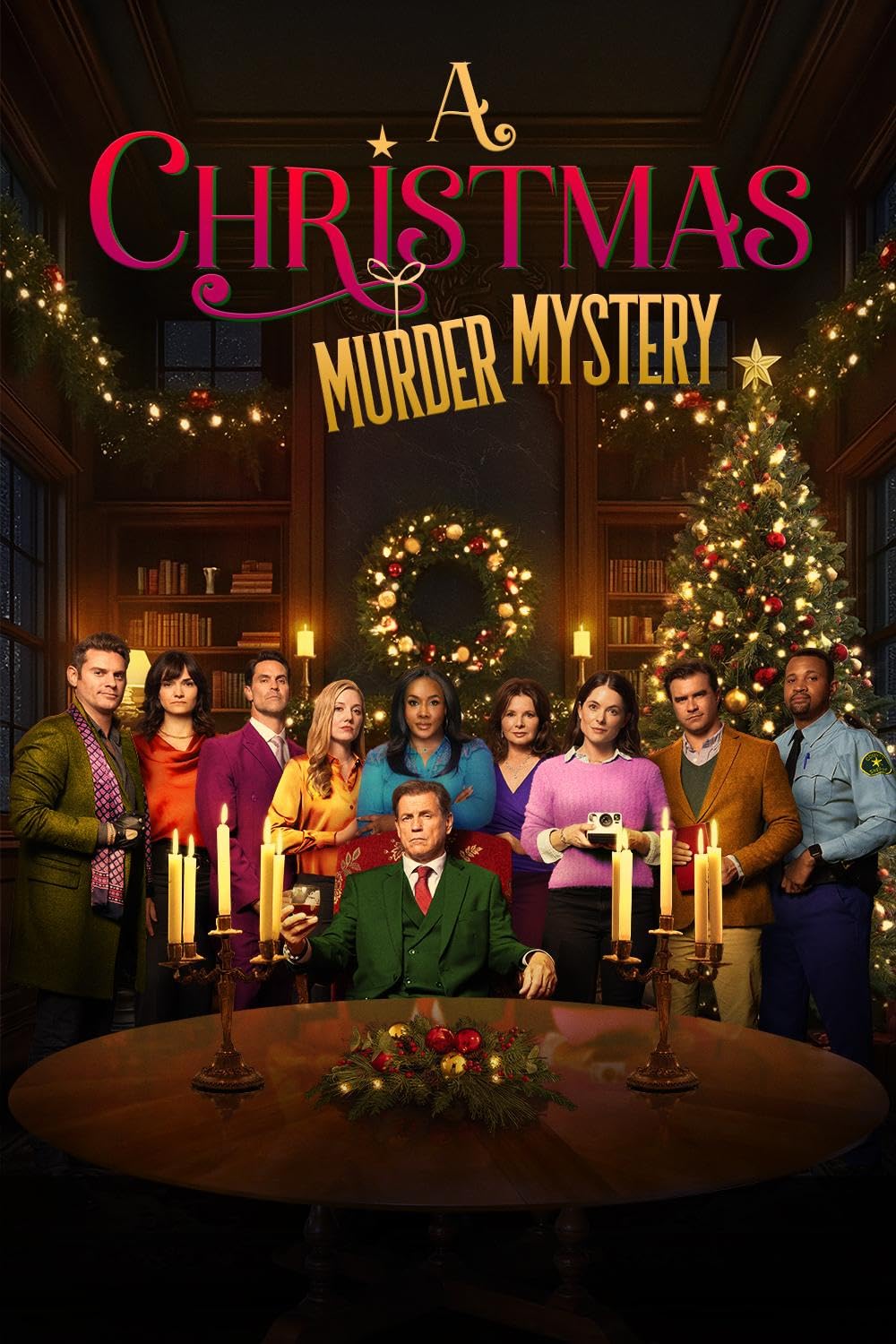 Movie poster for "A Christmas Murder Mystery"
