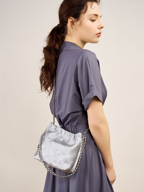 Elova Handcrafted Genuine Leather Crossbody Bag in Green - E199 view 3