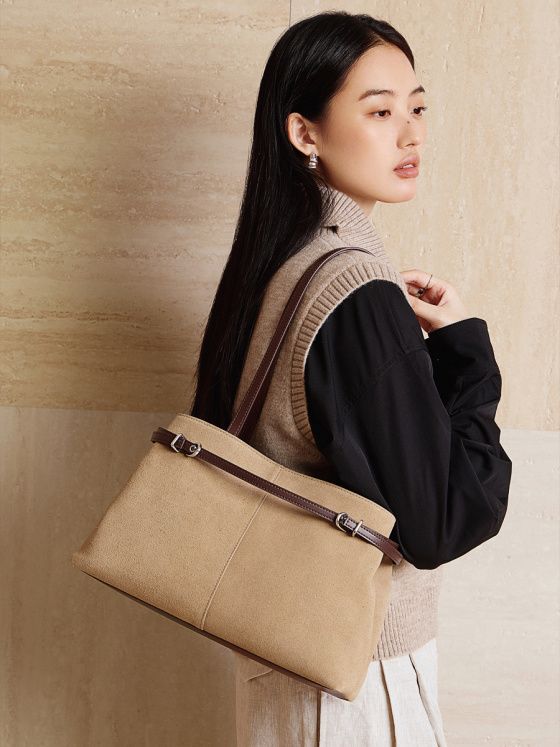 Elova Handcrafted Genuine Leather Crossbody Bag in Brown - E736 view 4