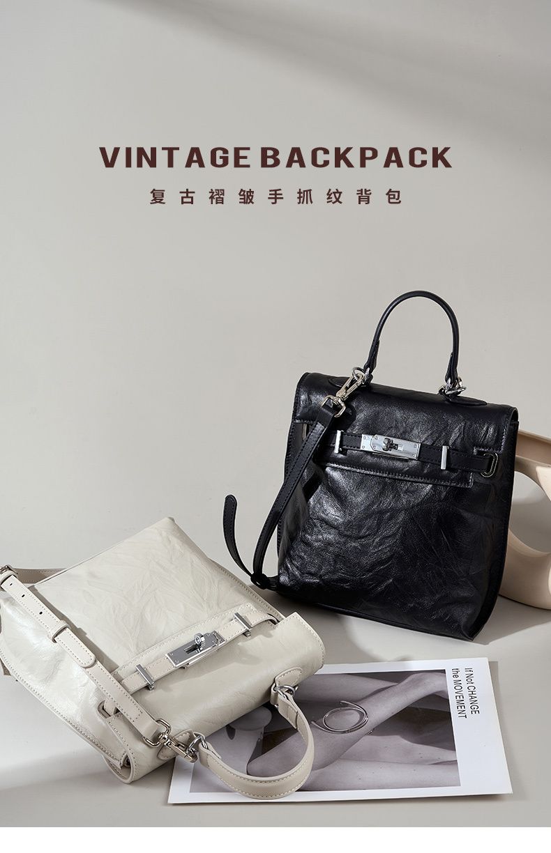 Elova Handcrafted Genuine Leather Shoulder Bag in Black - E349 view 8