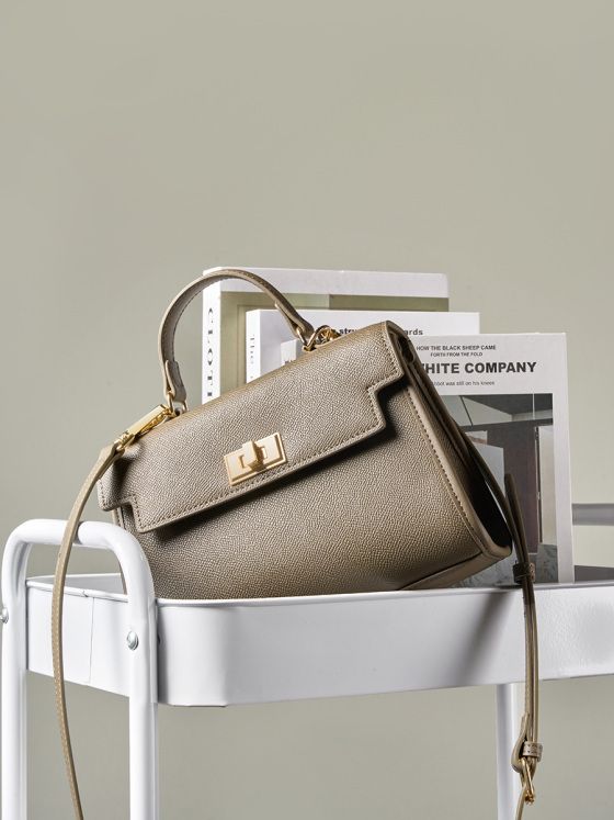 Elova Handcrafted Genuine Leather Mini Crossbody Bag in Black - E339 view 2