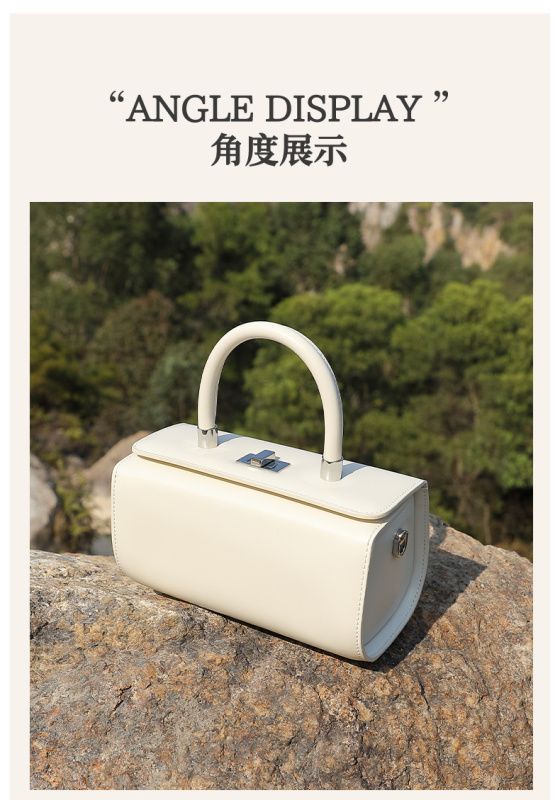 Elova Handcrafted Genuine Leather Crossbody Bag in Black - E613 view 4