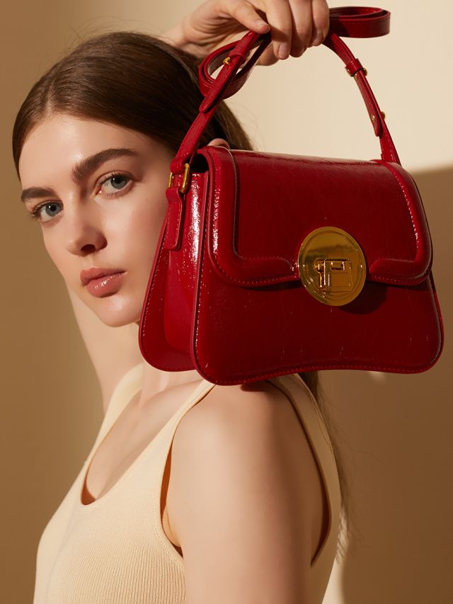 Elova Handcrafted Genuine Leather Crossbody Bag in Black - E300 view 7