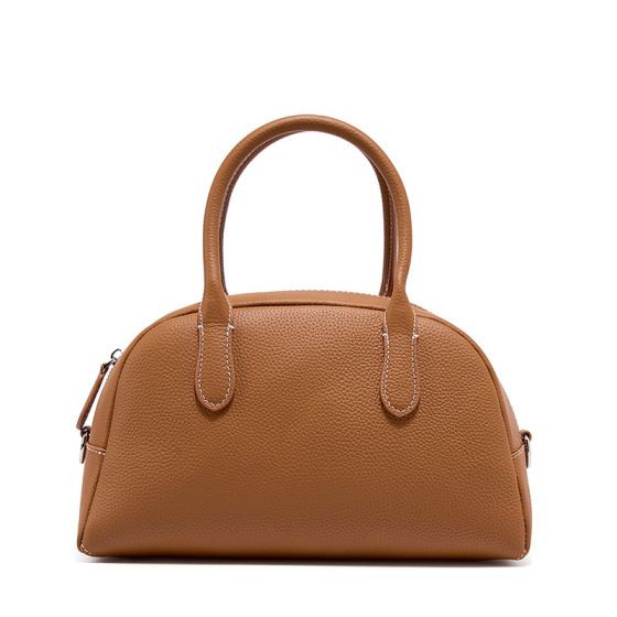 Elova Handcrafted Genuine Leather Bag in Brown - E169 view 7