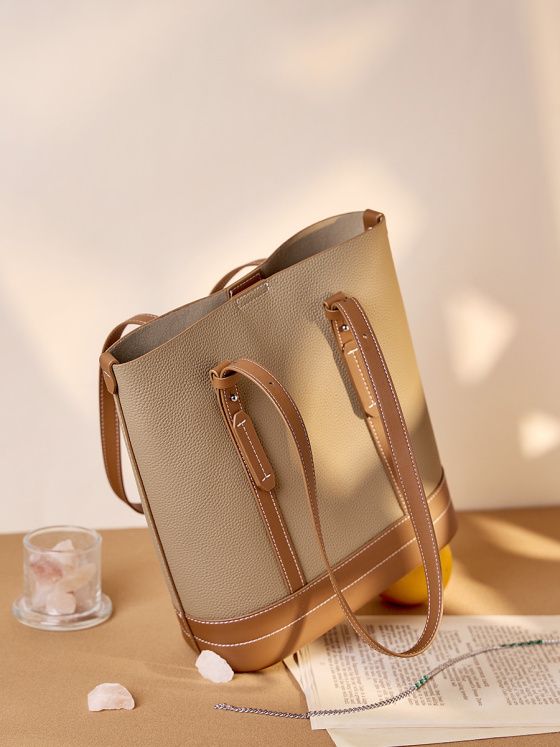 Elova Handcrafted Genuine Leather Bag in Black - E264 view 6