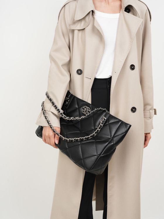 Elova Handcrafted Genuine Leather Crossbody Bag in Black - E224 view 2