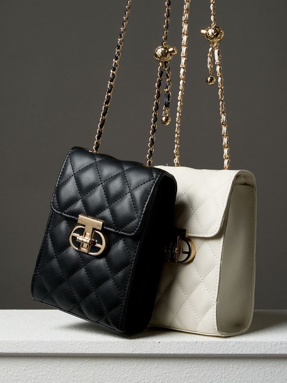 Elova Handcrafted Genuine Leather Crossbody Bag in Black - E376 view 5