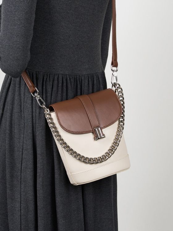 Elova Handcrafted Genuine Leather Crossbody Bag in Black - E345 view 2