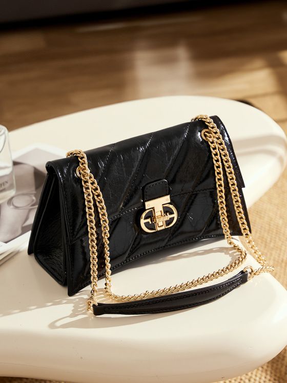 Elova Handcrafted Genuine Leather Crossbody Bag in Black - E411 view 7