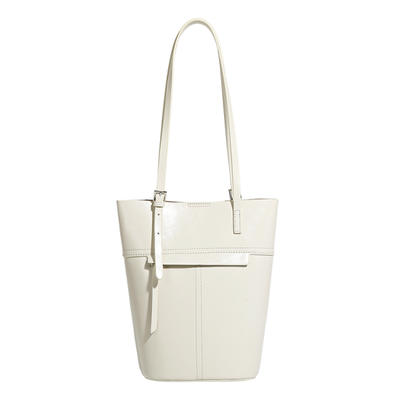 Elova Handcrafted Genuine Leather Tote Bag in Black - E190 view 5