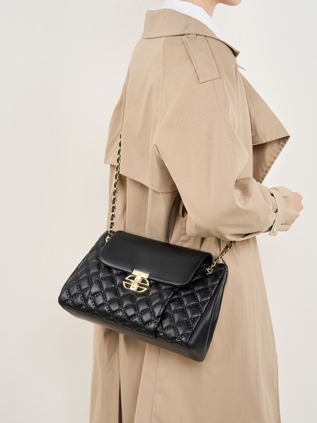 Elova Handcrafted Genuine Leather Crossbody Bag in Black - E226 view 8