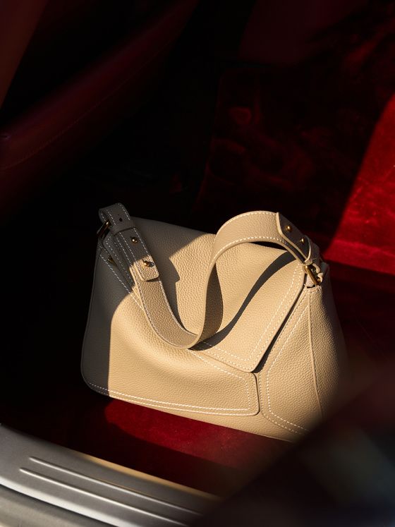 Elova Handcrafted Genuine Leather Crossbody Bag in Brown - E386 view 7