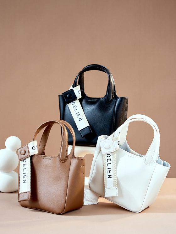 Elova Handcrafted Genuine Leather Crossbody Bag in Black - E285 view 4