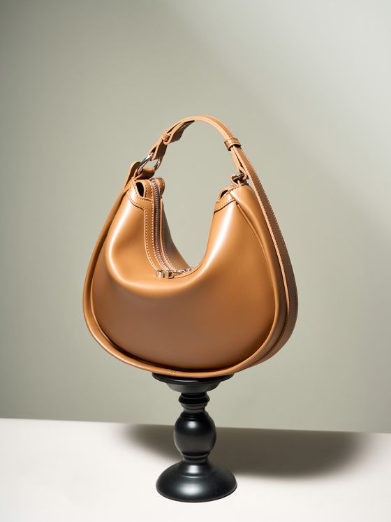 Elova Handcrafted Genuine Leather Crossbody Bag in Black - E237 view 6