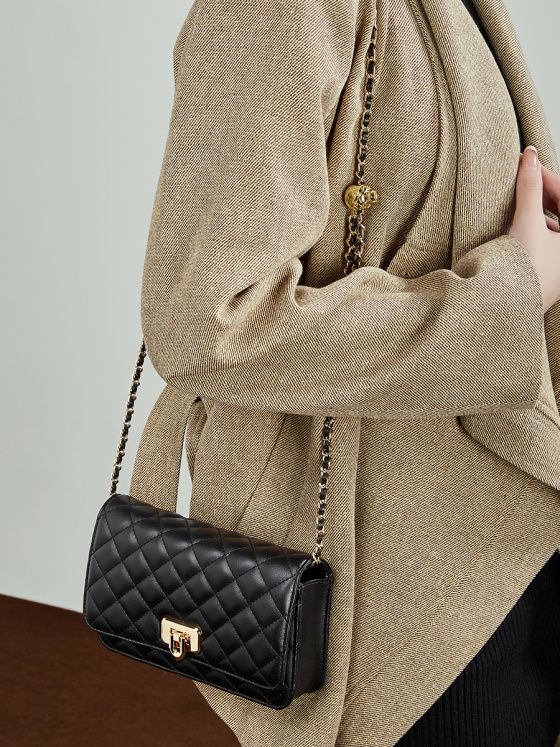 Elova Handcrafted Genuine Leather Crossbody Bag in Black - E792 view 6