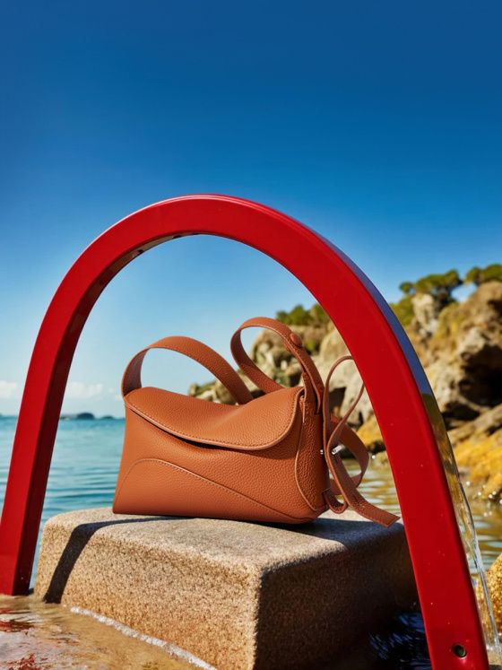 Elova Handcrafted Genuine Leather Crossbody Bag in Black - E271 view 4