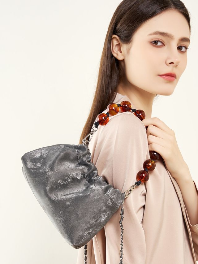 Elova Handcrafted Genuine Leather Crossbody Bag in Black - E370 view 8