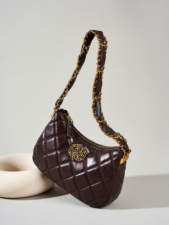 Elova Handcrafted Genuine Leather Crossbody Bag in Black - E196 view 2