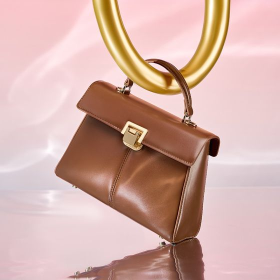 Elova Handcrafted Genuine Leather Crossbody Bag in Black - E308 view 6