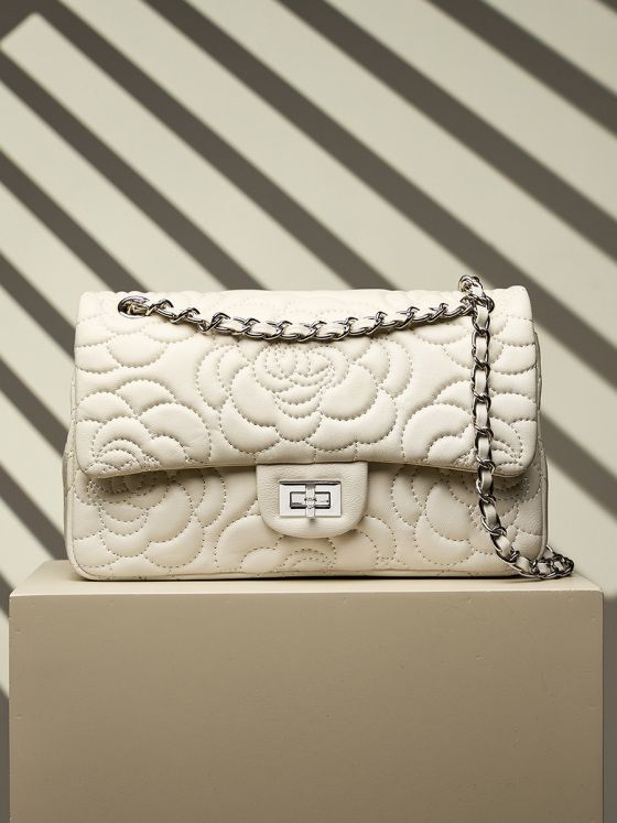 Elova Handcrafted Genuine Leather Crossbody Bag in Black - E417 view 5