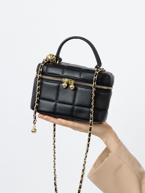 Elova Handcrafted Genuine Leather Crossbody Bag in Black - E701 view 4