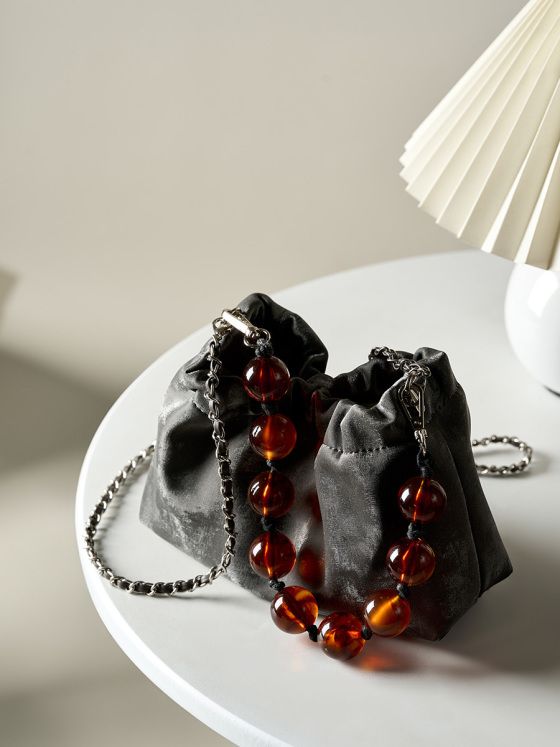 Elova Handcrafted Genuine Leather Crossbody Bag in Black - E370 view 6