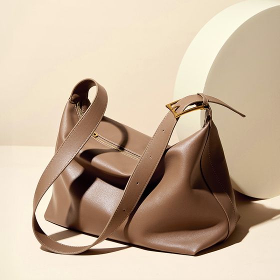 Elova Handcrafted Genuine Leather Tote Bag in Black - E418 view 4