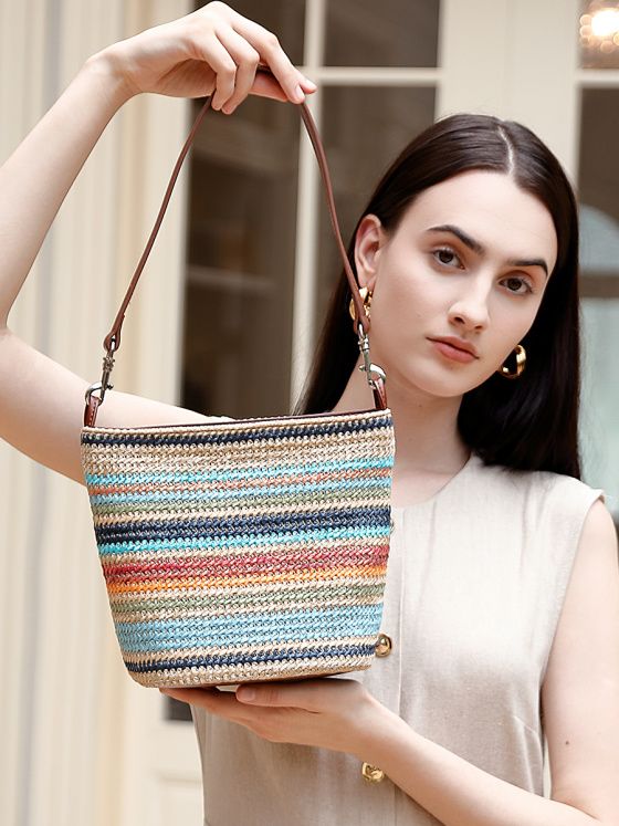 Elova Handcrafted Genuine Leather Tote Bag in Red - E675 view 8