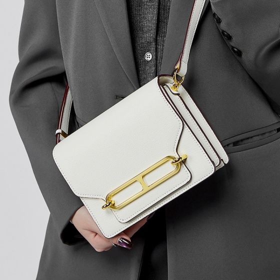 Elova Handcrafted Genuine Leather Bag in Black - E528 view 5