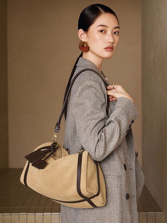 Elova Handcrafted Genuine Leather Crossbody Bag in Brown - E738 view 7