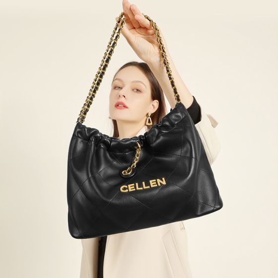 Elova Handcrafted Genuine Leather Crossbody Bag in Black - E311 view 2