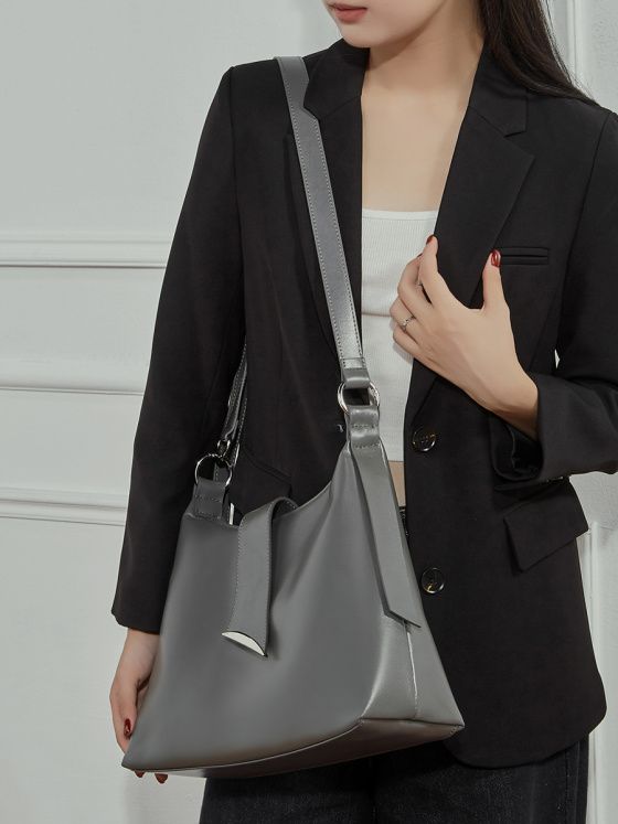 Elova Handcrafted Genuine Leather Crossbody Bag in Black - E763 view 6