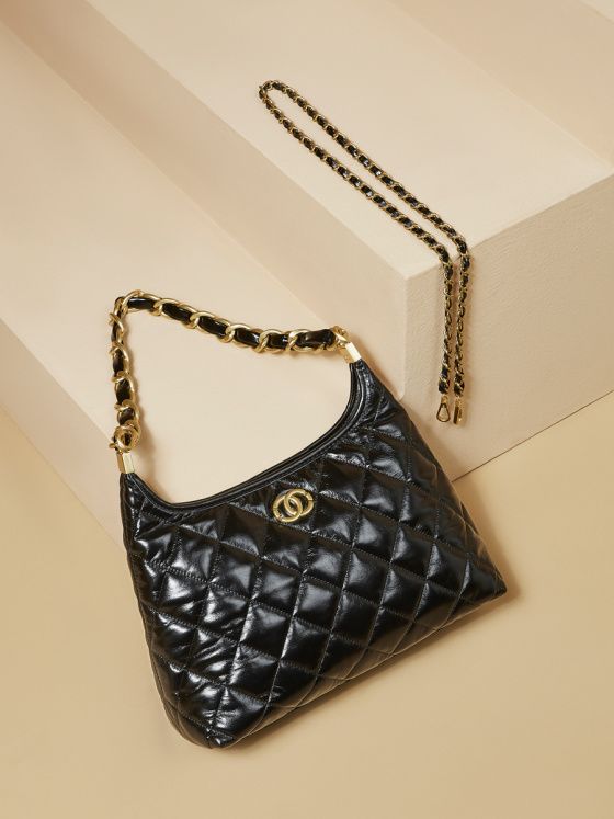 Elova Handcrafted Genuine Leather Crossbody Bag in Black - E466 view 7