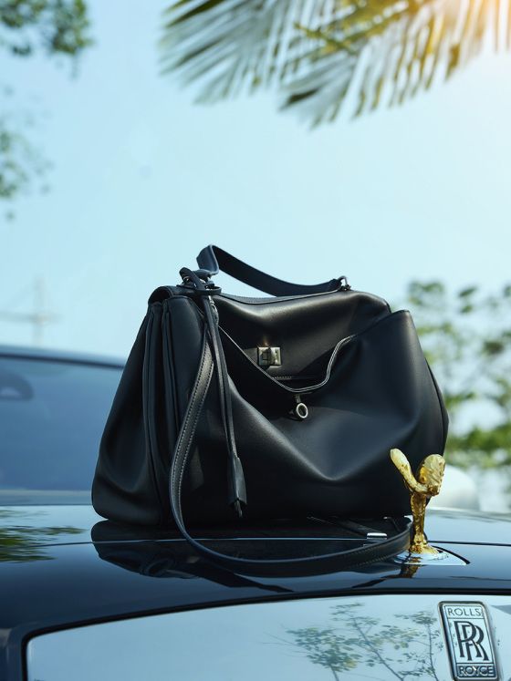 Elova Handcrafted Genuine Leather Rodeo Tote Bag in Black - E425 view 7