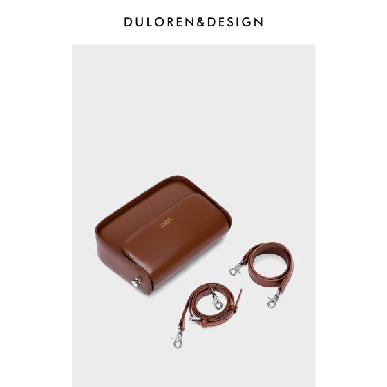 Elova Handcrafted Genuine Leather Crossbody Bag in Black - E328 view 4